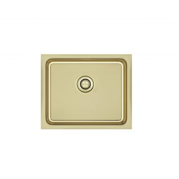 Мойка кухонная Paulmark (Паульмарк) Vista 54 светлое золото, PM305444-LG