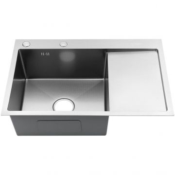 Мойка для кухни Fmark FSC7550L-L, сатин