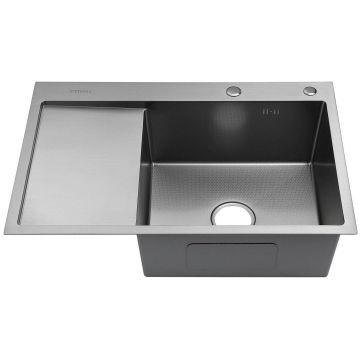 Мойка для кухни Fmark FSC7550L-R, сатин