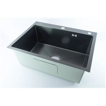 Мойка для кухни Fmark FSC7550Q, графит