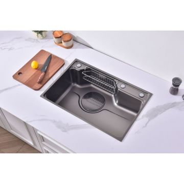 Мойка для кухни Fmark FSC7846Q, графит