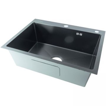 Мойка для кухни Fmark FSC6050Q, графит