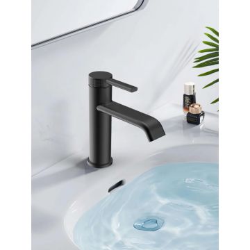 Смеситель на раковину SMARTFLOW SMF0102-A01BK, черный