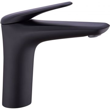 Смеситель для раковины Creto (Крето) Mare 1.0 MARE-BM-BK матовый черный