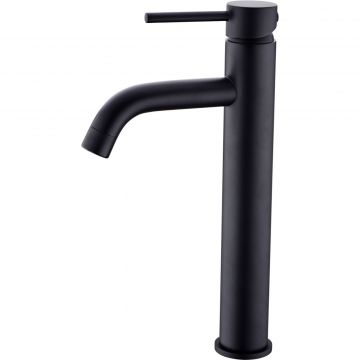 Смеситель для раковины-чаши Creto (Крето) Element 2.0-BMT-BK матовый черный