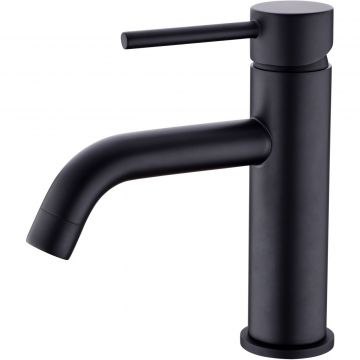 Смеситель для раковины Creto Element 2.0-BM-BK матовый черный Смеситель для раковины Creto Element 2.0-BM-BK матовый черный