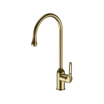 Смеситель для кухни Haiba HB41830-5, матовое золото