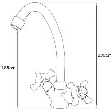 Смеситель для кухни Osgard Roxen (71076)