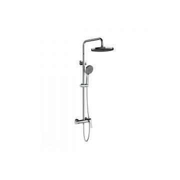 Душевая стойка Vincea Arco VSFS-4AR1CH с изливом, хром