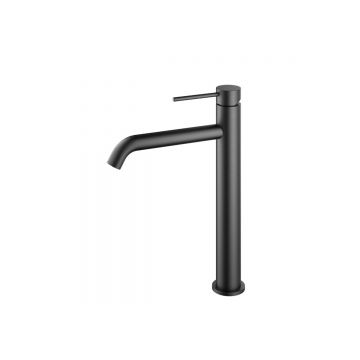 Смеситель для раковины Vincea (Винчея) City VBF-2C2GM однорычажный, вороненая сталь