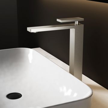 Смеситель для раковины Vincea (Винчея) Dice VBF-2DS2BN однорычажный, сатин