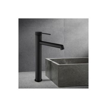 Смеситель для раковины Vincea (Винчея) Rim VBF-2RM2MB однорычажный, черный матовый