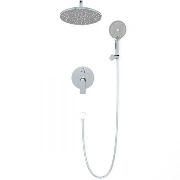 Встраиваемая душевая система Veconi (Векони) TEORA, хром глянец TE-500-C-C4