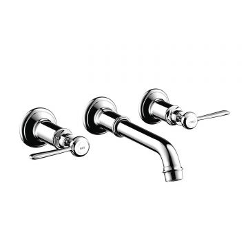 Смеситель для раковины Axor (Аксор) Montreux, на 3 отверстия, скрытого монтажа, 16534000 хром