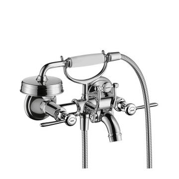 Смеситель для ванны Axor (Аксор) Montreux , c двумя рукоятками, внешнего монтажа, 16551000 хром