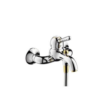 Смеситель для ванны Axor (Аксор) Carlton 17410090 хром/золото