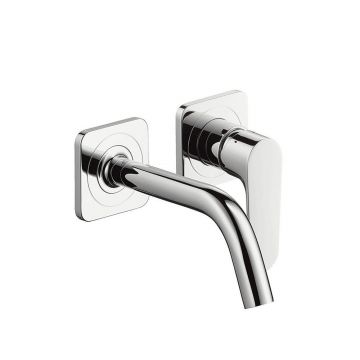 Смеситель для раковины Axor (Аксор) Citterio M, однорычажный, с незапираемым сливным набором, 34113000 хром