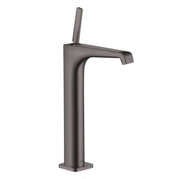 Смеситель для раковины Axor (Аксор) Citterio E, однорычажный, 250, для накладной раковины, 36104340 матовый черный хром