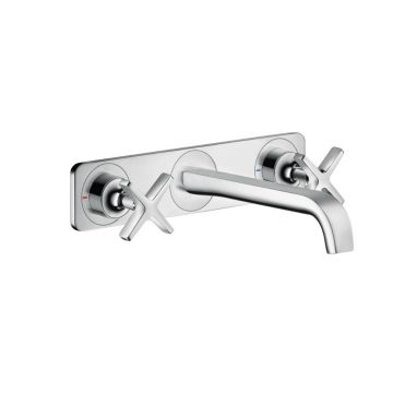 Смеситель для раковины Axor (Аксор) Citterio E на 3 отверстия, 36115000 хром