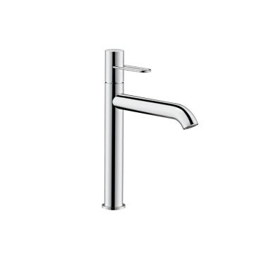 Смеситель для раковины Axor (Аксор) Uno, однорычажный, 190, с рукояткой-петлей, с незапираемым сливным набором, 38032000 хром