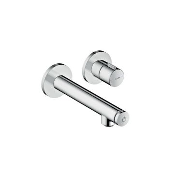 Смеситель для раковины Axor (Аксор) Uno, настенный 45112000 хром