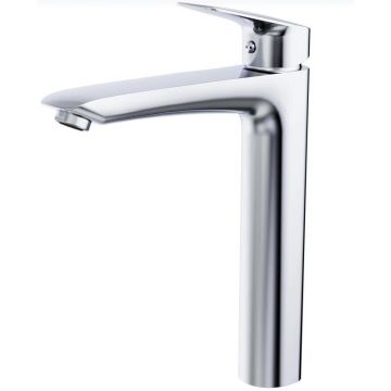 Смеситель для накладной раковины BelBagno Due без донного клапана, хром DUE-LMC-CRM-W0
