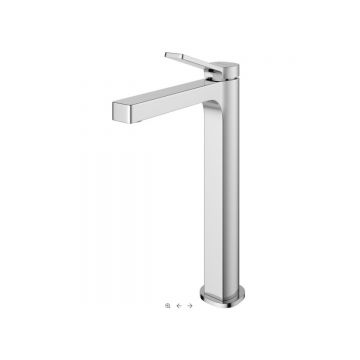 Смеситель для накладной раковины BelBagno Albano без донного клапана, хром ALBANO-LMC-CRM-W0