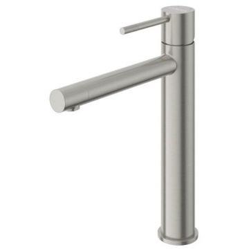 Смеситель для накладной раковины Cezares (Цезарис) однорычажный без донного клапана, сатин RELAX-LC2-IN-W0