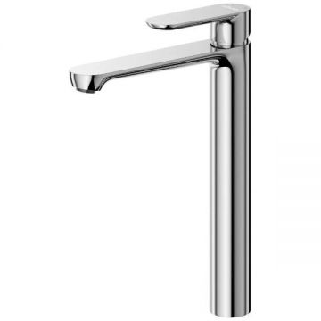 Смеситель для накладной раковины Cezares (Цезарис) однорычажный, без донного клапана, хром STYLUS-LC-01-W0