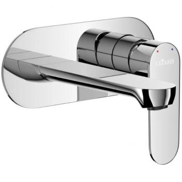 Смеситель для раковины Cezares (Цезарис) встраиваемый с внутренней частью, без донного клапана, хром STYLUS-BLI1-01-W0