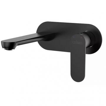 Смеситель для раковины Cezares (Цезарис) встраиваемый с внутренней частью, без донного клапана, черный матовый STYLUS-BLI1-NOP-W0