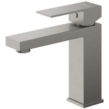 Смеситель для раковины Cezares (Цезарис) однорычажный с донным клапаном, сатин SLIDER-LS-IN