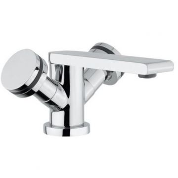 Смеситель на раковину Cezares (Цезарис) с донным клапаном, хром FLAT-LS2-01