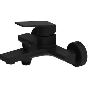 Смеситель для ванны и душа Damixa (Дамикса) Merkur черный, 401000300