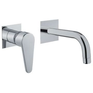 Смеситель для раковины Fiore (Фиоре) Kera, встраиваемый в стену однорычажный, цвет хром 88CR7527