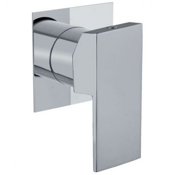 Смеситель для душа Fiore (Фиоре) Kube, встраиваемый в стену однорычажный, цвет золото 100OO7515