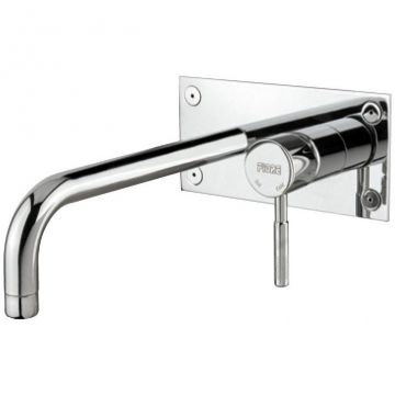 Смеситель для раковины Fiore (Фиоре) Xenon, встраиваемый в стену однорычажный, цвет золото 44OO7728