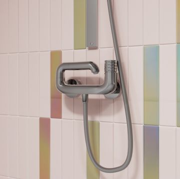 Смеситель для ванны IDDIS (ИДДИС) Twist с управлением Push Control, хром TWISBBTi02WA