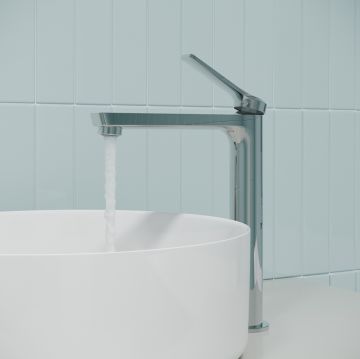 Смеситель для настольного умывальника IDDIS (ИДДИС) Parker, глянцевый хром PARSB01i01