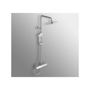 Душевая система Ideal (Идеал) Standard Ceratherm T100 в комплекте с термостатическим смесителем A7540AA хром