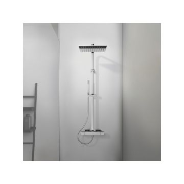 Душевая система Ideal (Идеал) Standard Ceratherm T100 в комплекте с термостатическим смесителем A7542AA хром