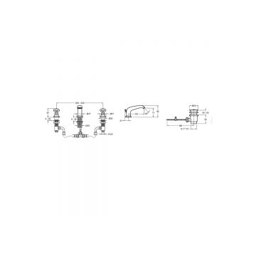 Смеситель для раковины Jacob Delafon (Якоб Делафон) Cleo E24306-CP хром