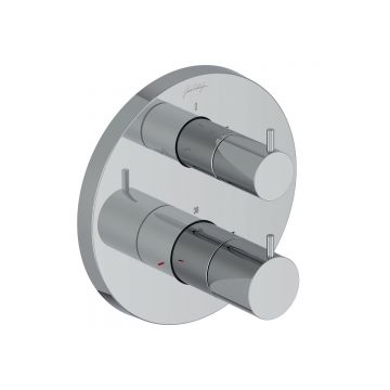 Смеситель для душа Jacob Delafon (Якоб Делафон) Metro скрытого монтажа с термостатом E78024-4A-CP хром