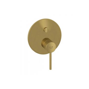 Смеситель для ванны Kludi (Клуди) Bozz 38659N076 скрытого монтажа, брашированное золото