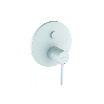 Смеситель для ванны Kludi (Клуди) Bozz 386595376 скрытого монтажа, белый матовый