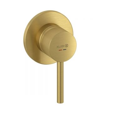 Смеситель для душа Kludi (Клуди) Bozz 38925N076 скрытого монтажа, брашированное золото