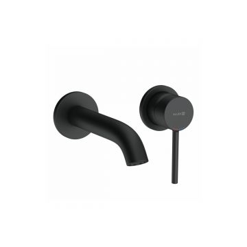 Смеситель для раковины Kludi (Клуди) Bozz 382443976 скрытого монтажа, черный матовый