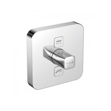 Смеситель для душа Kludi (Клуди) Push 387110538 скрытого монтажа,с термостатом, хром