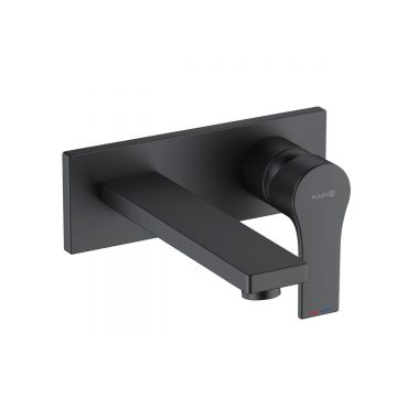 Смеситель для раковины Kludi (Клуди) Zenta SL 482473965 скрытого монтажа, черный матовый