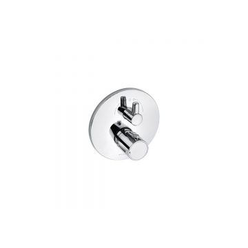 Смеситель для ванны Kludi (Клуди) Zenta 388300545 скрытого монтажа с запорным вентилем-переключателем, хром